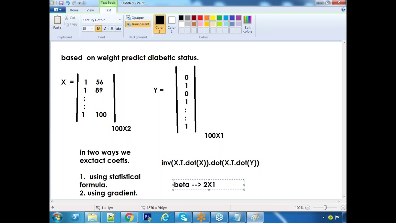 Machine Learning session 27 Logistic Regression - YouTube