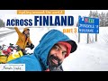 Across Finland in EXTREME WINTER, part 3 – VLOG 25 – Cycling around the world