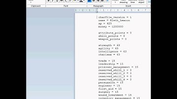 Mount&Blade Warband Character Hack [NO DOWNLOAD]