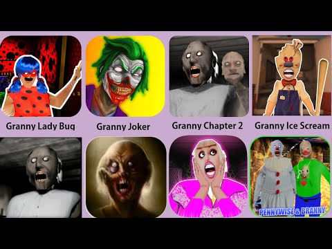 Granny,Granny Barbie,Granny Joker,Granny Chapter Two,Granny Baldi,Granny Ice Scream 3