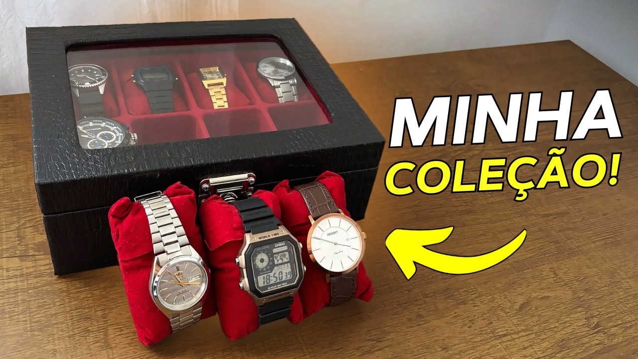 Primeiros 2 Meses da Minha Coleção de Relógios – Relógios Bons, Bonitos e Baratos!