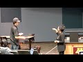 ANNOYING JANITOR IN LECTURE PRANK