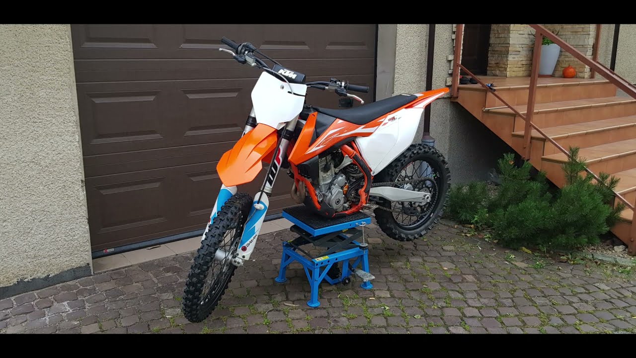 KTM SX250F SXF 2018 Cold Start