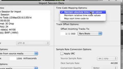 Pro Tools Ignite - Video Review - Chapter - 03.4 Import Tracks