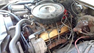 1972 Oldsmobile Cutlass S - GOLDS 350 ROCKET ENGINE