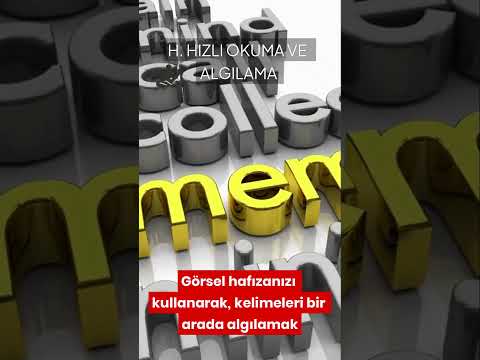 H.HIZLI OKUMA ve ALGILAMA EĞİTİMİ — Naz Ulutaş
