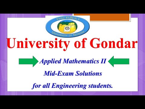 Mid-Exam Solution of