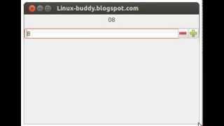 Famous GTK+ example: SpinButton Profile