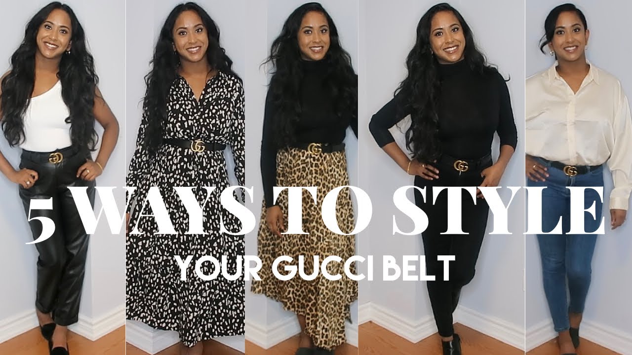 How to Wear a Gucci Belt This Summer