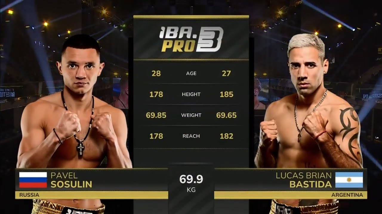 Pavel Sosulin 🇷🇺 vs Lucas Brian Ariel Bastida 🇦🇷 | Liga Stavok IBA.PRO 3 | April 25, 2025