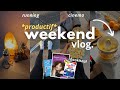 Productif weekend vlog  wonka running bookhaul rvisions pour le codele bac etc