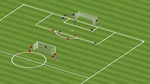 3v2 with Kneeling Target