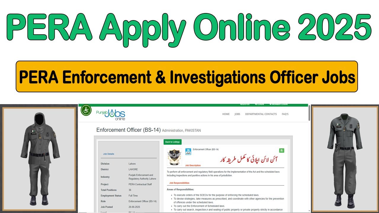 Pera Process How to Apply for PERA Jobs, Registration Online, PERA Online Apply ...