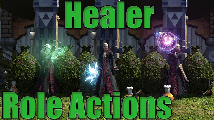 FFXIV: Shadowbringers Healer Role Actions Guide
