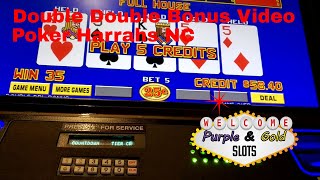 Double Double Bonus Video Poker from Harrahs North Carolina screenshot 1