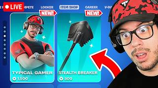 🔴 LIVE! - MY *ICON SKIN* ITEM SHOP COUNTDOWN! (FREE GIVEAWAYS)