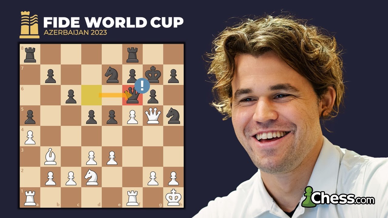 매그너스 칼슨, 체스 GOAT / 2023 세계체스연맹 월드컵 하이라이트