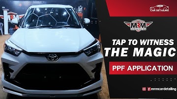 TAP TO WITNESS THE MAGIC | Raize | PPF Application | MRM Car Detailing