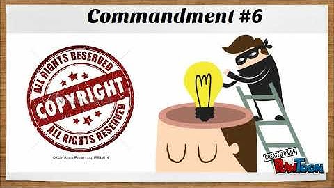 The 10 Commandments of Computer Ethics