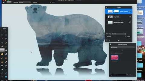 Adding A Reflection with a Gradient: Pixelmator