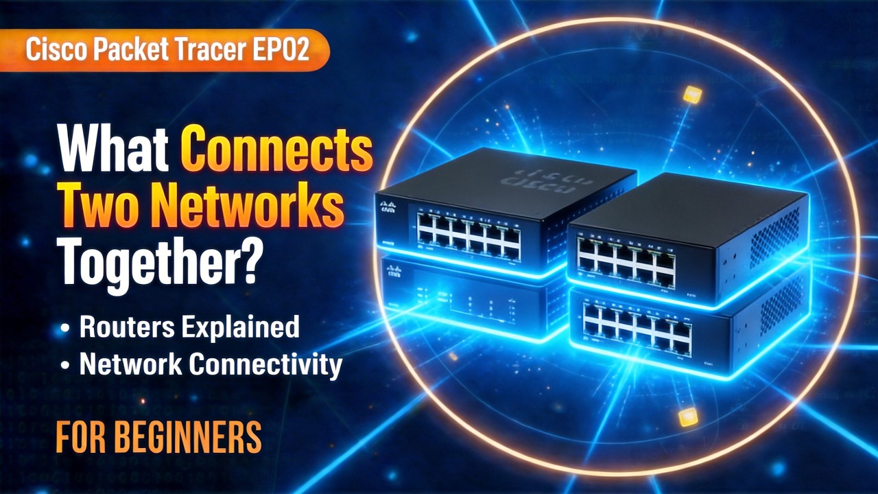 Open Together Router What Connects Two Networks Together? | Router Explained | Cisco Packet ...
