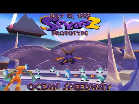 Spyro 2 Ripto's Rage Prototype: (July 13, 1999) Part 8: Ocean Speedway
