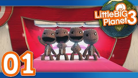 Little Big Planet 3: Part 01 - Prologue (4-Player)