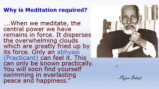 Babuji Says: Why Meditation Is Required | The Need for Inner Stillness screenshot 5