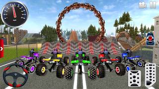 Mega Ramp Quad Bike Stunt Racing Impossible 3D - Extreme Motocross Dirt Bikes - Offroad GamePlay #3 screenshot 2