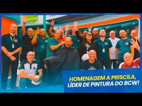 Homenagem a Priscila, líder de Pintura do Beto Carrero World!