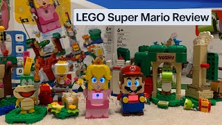 Lego Super Mario Peach Starter Course & Yoshi's Gift House Review
