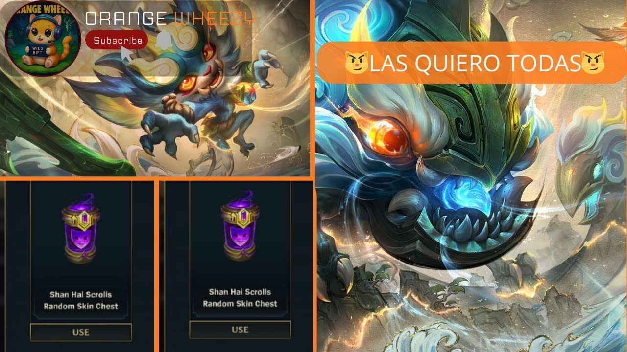 🔥 Shanghai Rolls: ¡Kog’Maw y Gnar INSANOS! Reacción + Compra + 2 cofres
