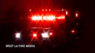 LAFD Rescue 33 Responding