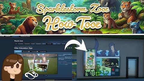 How to Get Workshop Blueprints | Zooz How Tooz | Planet Zoo Tutorial