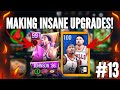 MAKING INSANE UPGRADES!!! GRIND TO THE TOP #13!!! NBA LIVE MOBILE 21