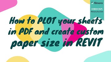 PDF plotting in REVIT