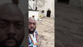 At Elmina Slave Dungeon in Ghana