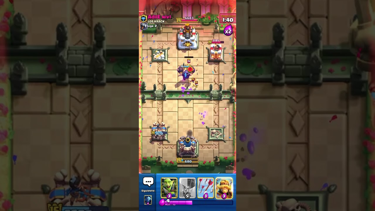 1 de vida - Clash Royale