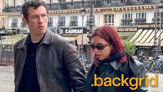 Dua Lipa And Callum Turner Were Seen Arriving At The Train Station In Paris