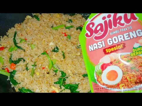 Resep Nasi Goreng Bumbu Instan Sajiku