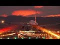 ✈✈Twilight of Itami 夕焼けが綺麗だ!!飛行機撮影の聖地!!伊丹空港 千里川土手から離着陸する飛行機を撮影しました。