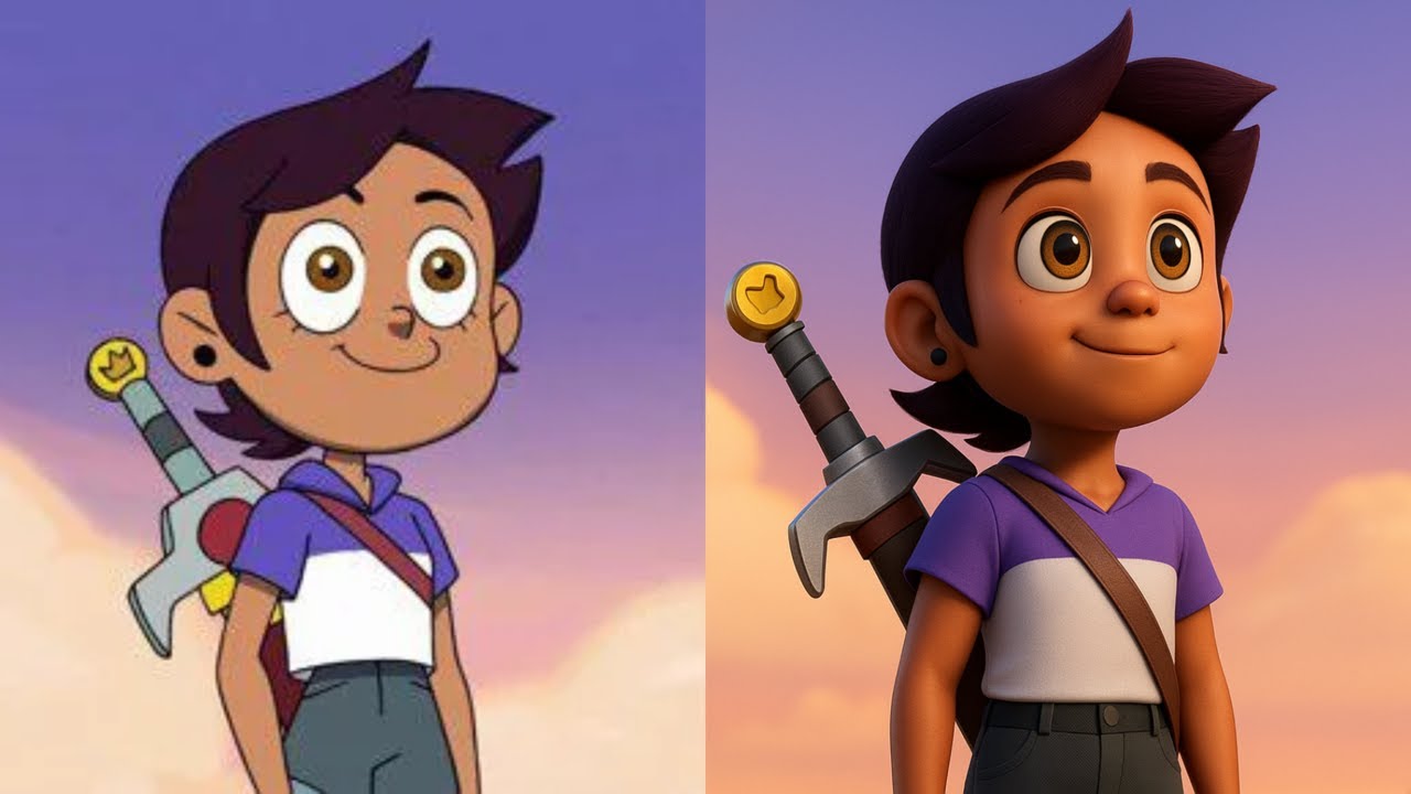 The Owl House Characters as 3D/CGI