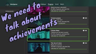 Talking About The Achievement Problems on Xbox