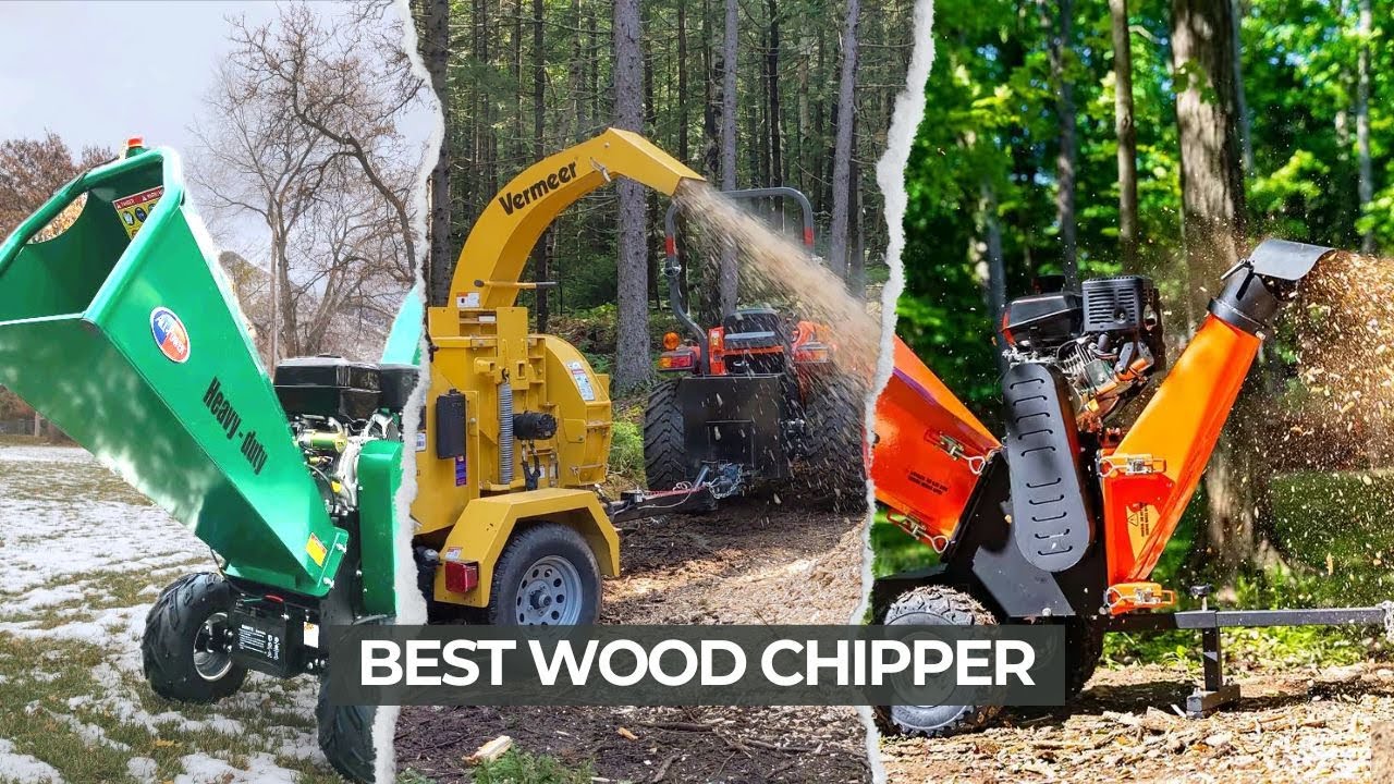 7 Best Wood Chipper Of 2025! Gas and Electric