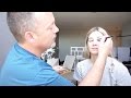 Dad Does My Makeup Challenge