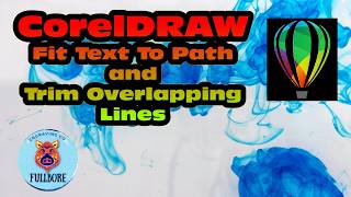 Fit Text To Path in CorelDRAW #coreldraw #vector #google #font #graphics #outline #laserengraving
