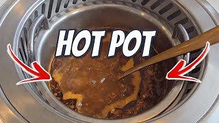 We Tried Hot Pot for the First Time...then THIS happened! 🤖 Trying Show Mini Hot Pot For The First Time