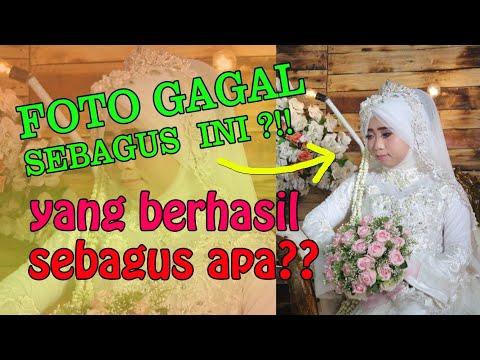Perbedaan Foto Wedding pake 1 Flash dan 2 Flash