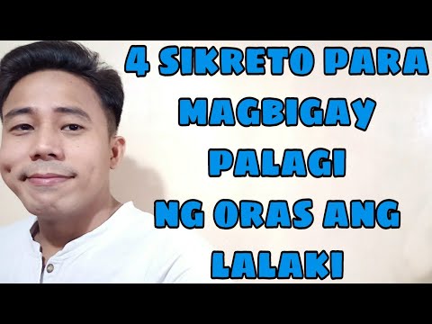 Video: Paano Magsabay Ng Oras