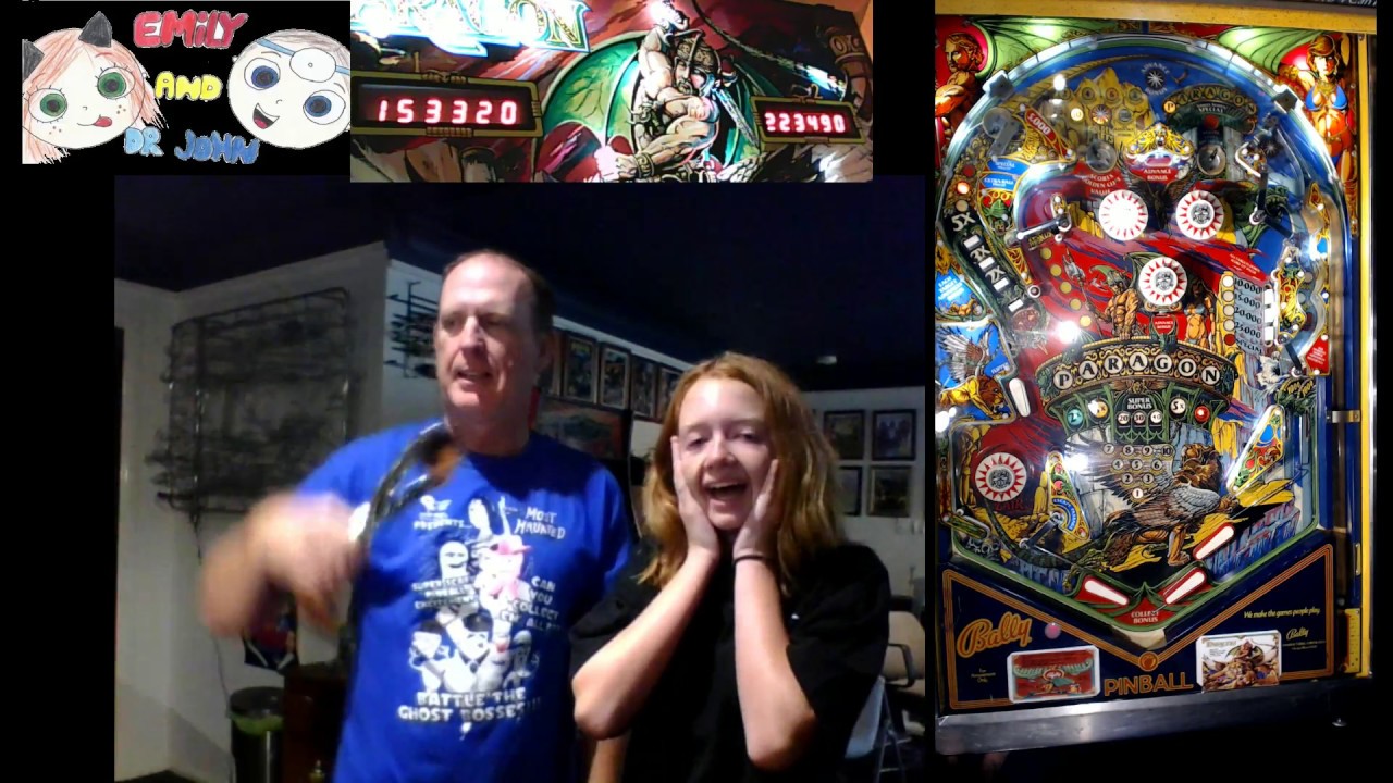 Emily and Doctor John Pinball Battle 3 Paragon